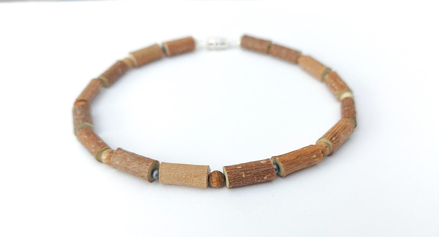 Hazelwood & Picture Jasper Necklace