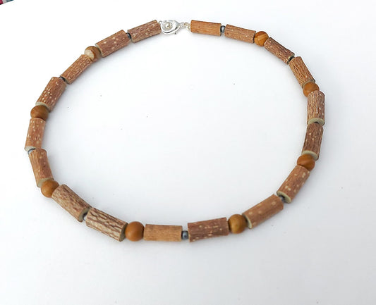 Hazelwood & Picture Jasper Necklace